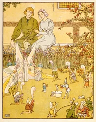 Illustration from Tom Thumb